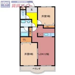 エーデルハイム【2階】の間取り