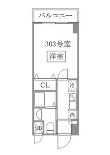 Class巣鴨【3階】の間取り