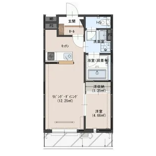 MIKASAレジデンス【2階】の間取り