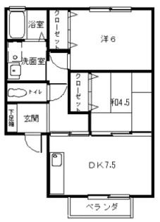 モアメゾン【2階】の間取り