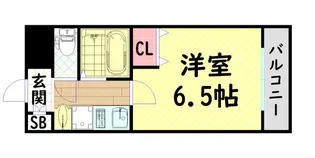 ラナップスクエア大手前【11階】の間取り