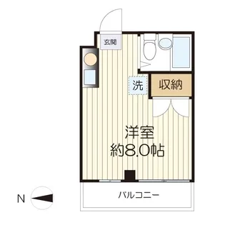 グランデュールOKADA【2階】の間取り