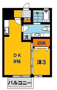 ルミエール【2階】の間取り