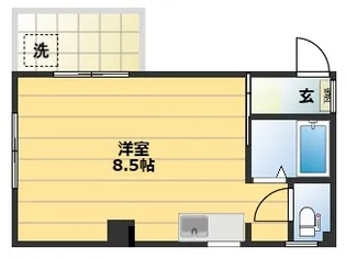 TS-3【4階】の間取り