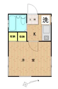 シャトルヤジマ【1階】の間取り