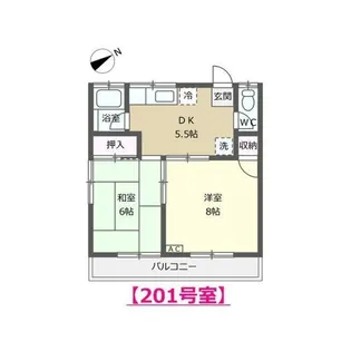 リヴェールS【2階】の間取り