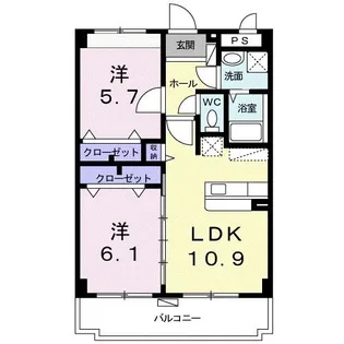 sea’s RUO【2階】の間取り