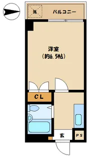 マンションKAMATA NO,6【3階】の間取り