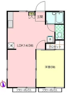 アーバンハイム【2階】の間取り