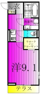 ヴァン・ヴェールおおたかの森 II【1階】の間取り