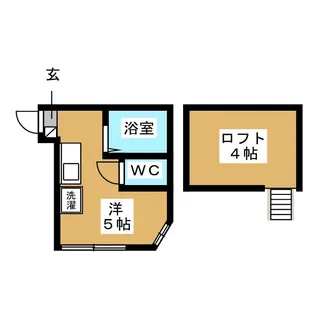 アセットホーム白楽B棟【1階】の間取り