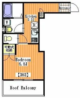 プラザ雑司が谷【3階】の間取り