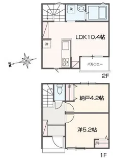 MELLAS浦安の間取り