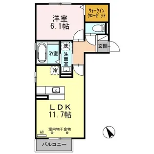 Maison・De・Chance【2階】の間取り