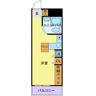 ラ・パルフェ・ド・シャテーニュNo.2【1階】の間取り