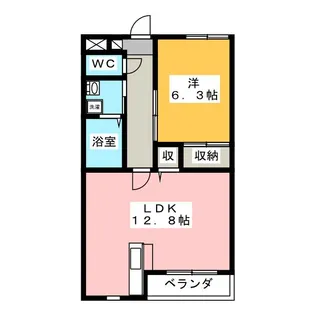 Symphonic Garden テクノ【1階】の間取り