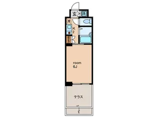 ルーブル駒澤大学II【1階】の間取り
