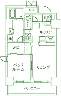 ステラ平塚【9階】の間取り