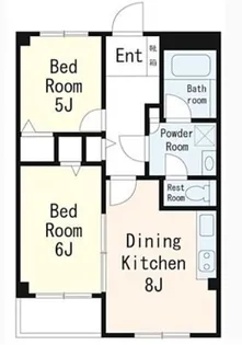 ジェネシス【1階】の間取り