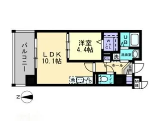 ハアラン国体町【7階】の間取り