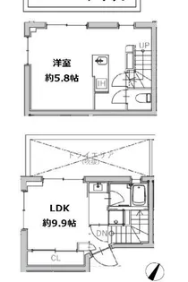 ミレドゥーエ下北沢Iの間取り