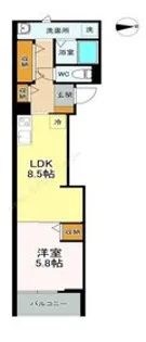 Milestone Sasazuka【2階】の間取り