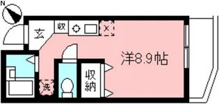 ジェミニ桜【1階】の間取り