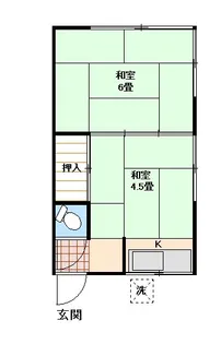 久まの荘【2階】の間取り