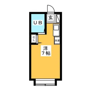 海老沢コーポ【2階】の間取り