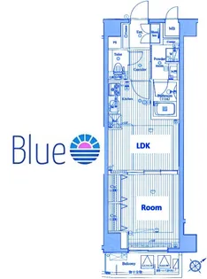 ジーコンフォートウエスト新横浜【8階】の間取り