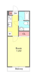 アイリス【2階】の間取り