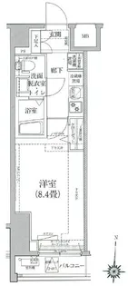 アイルイムーブル深川【3階】の間取り