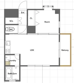 リヴィエールトピカ【7階】の間取り