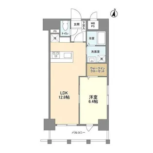 ルーカス長崎諫早I【8階】の間取り