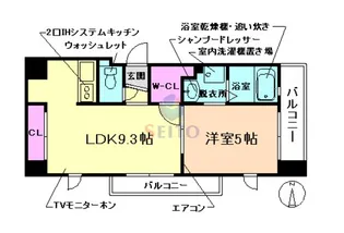 ルグラン弐番館【3階】の間取り