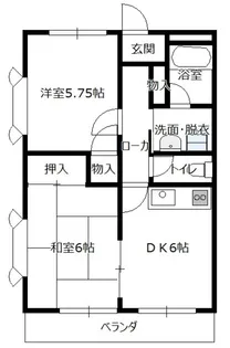 ライトオブハシモト【3階】の間取り