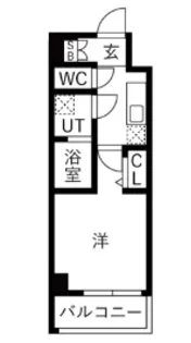 KDXレジデンス成増【1階】の間取り