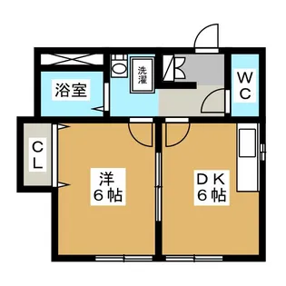 ステラみずほ【1階】の間取り