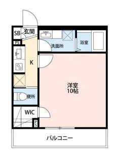 シャーメゾンル・ブラン【3階】の間取り