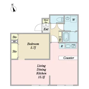 LEGALAND NOIR OTSUKA【3階】の間取り