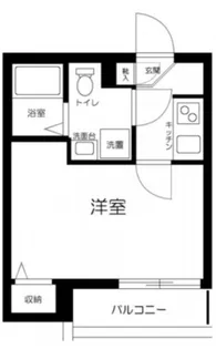 ノーザンロード西馬込【2階】の間取り