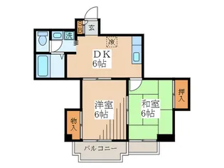 サンライズ61【3階】の間取り