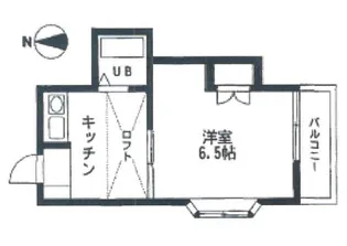 サンハイツ緑園【1階】の間取り