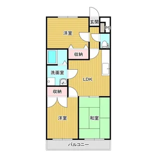 シェルティー照井【1階】の間取り