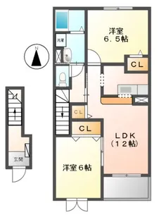 アンビエンテ【2階】の間取り