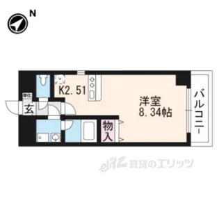 エンゼルプラザeast1【9階】の間取り