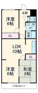 パラッツォT.H【3階】の間取り