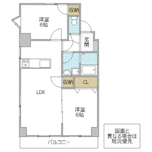 ルマタン・ドール【1階】の間取り