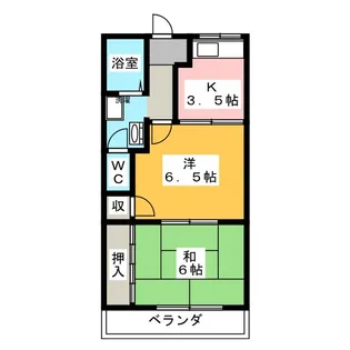 ヴィラ渡辺【1階】の間取り