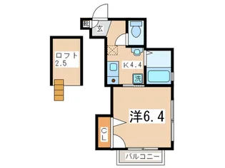 ア-バンパ-ク【2階】の間取り